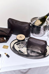 The Large Cosmetic Pouch in Espresso