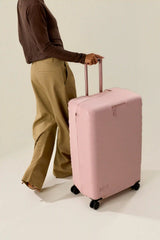 The Medium Check-In Luggage Cover in Atlas Pink