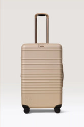The Medium Check-In Roller in Beige