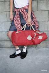 The Disney Small Duffle in Red Jeans