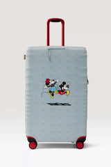 The Disney Large Check-In Luggage Cover in Blue Jeans