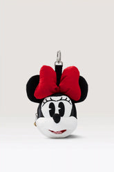 The Minnie Mouse Charm Pouch in Black