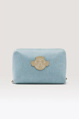 The Disney Medium Cosmetic Pouch in Blue Jeans