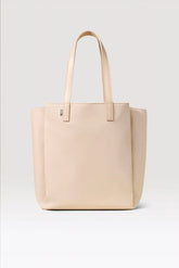 The Commuter Tote in Beige