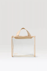 The Stadium Crossbody in Beige