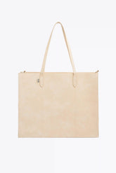 The Large Work Tote in Beige