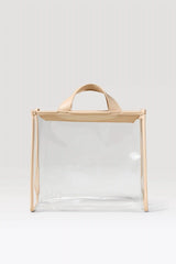 The Stadium Tote in Beige