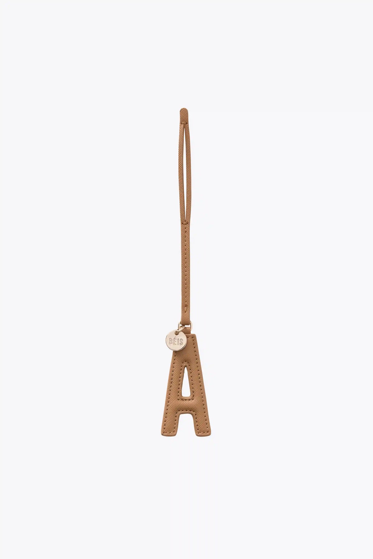 The Letter Charm in Camel