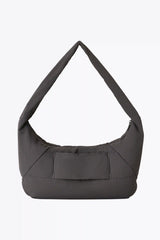 The Oversized Crescent Catchall in Charcoal