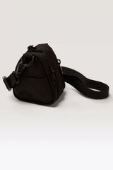 The Expandable Crossbody Charm in Black