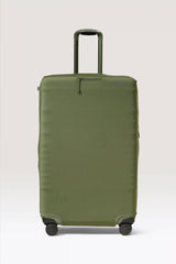 The Large Check-In Luggage Cover in Olive