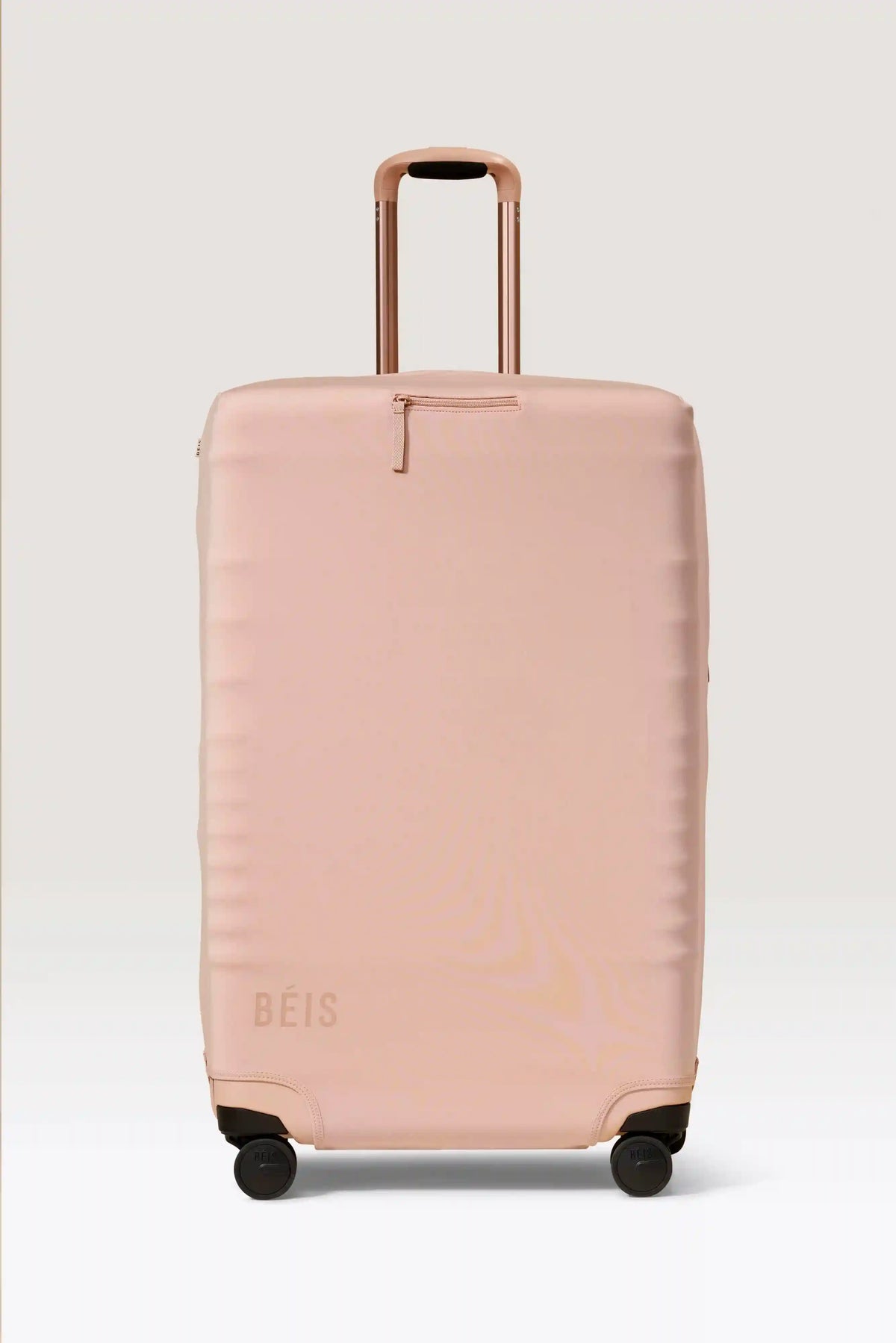 The Large Check-In Luggage Cover in Atlas Pink