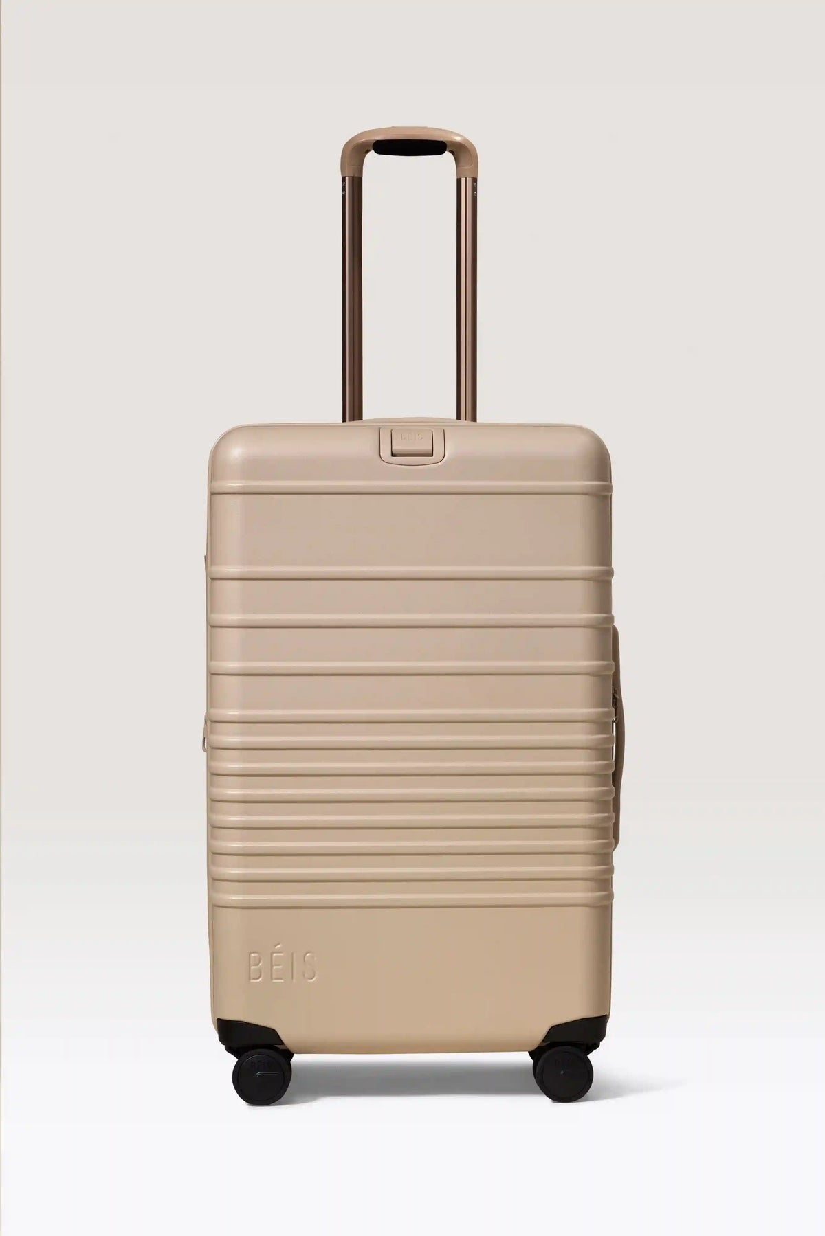 The Medium Check-In Roller in Beige
