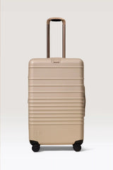 The Medium Check-In Roller in Beige