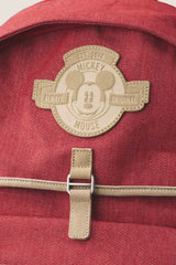 The Disney Backpack in Red Jeans