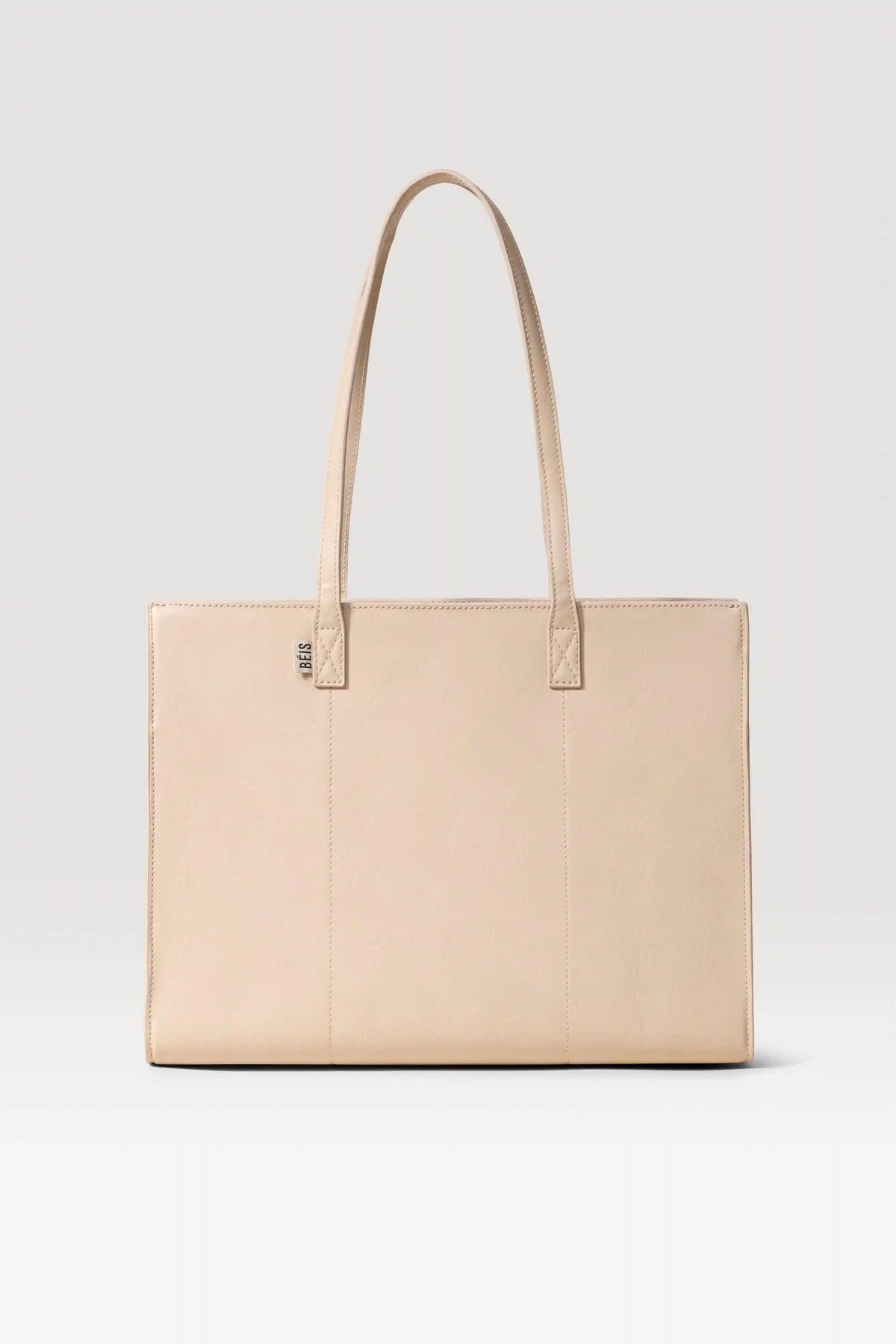 The Work Tote in Beige