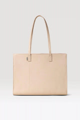 The Work Tote in Beige